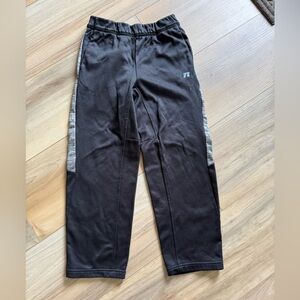 Black and Gray Athletic Pants